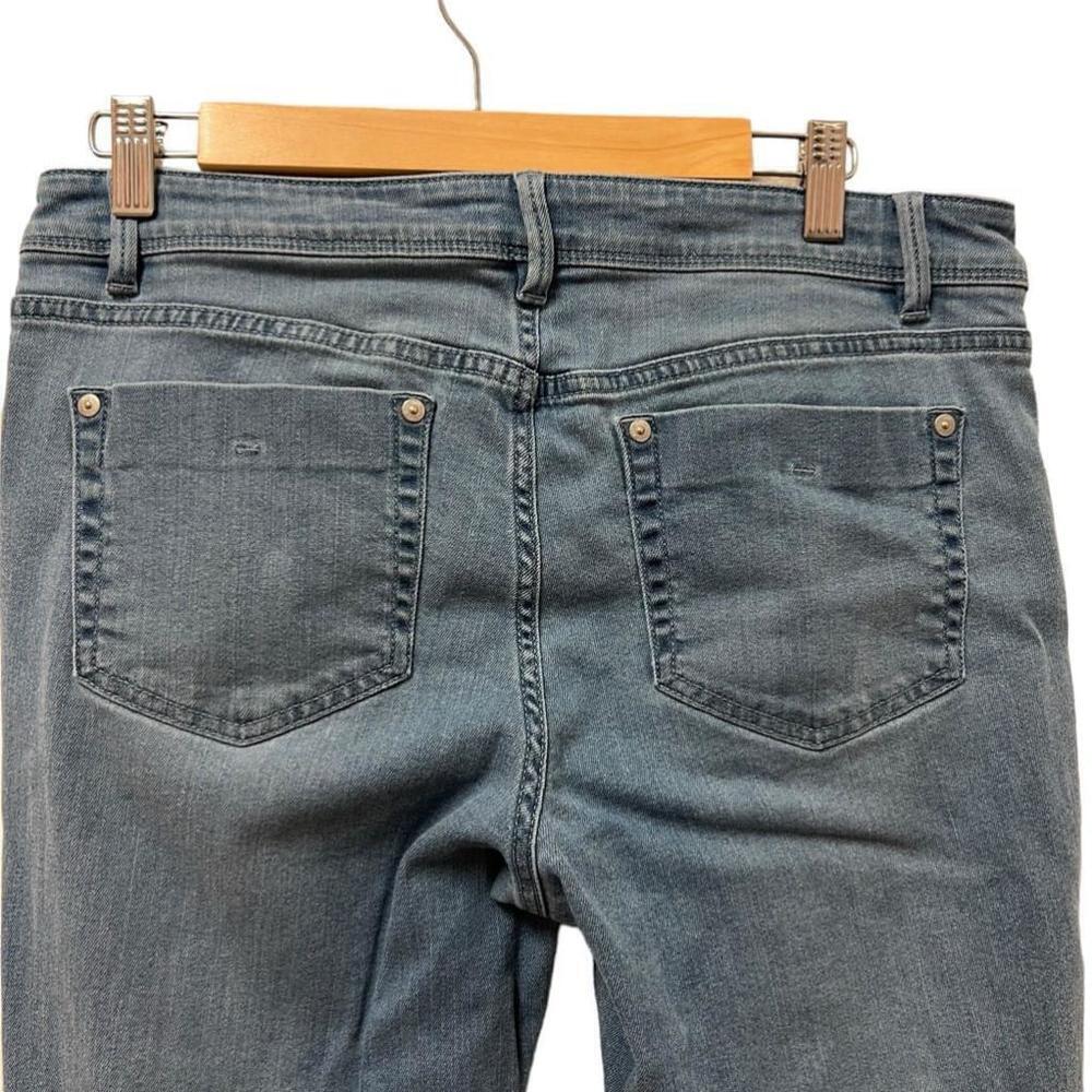 J Jill Women's Authentic Fit Slim Ankle Light Wash Jeans - Size 10 - Picture 9 of 16